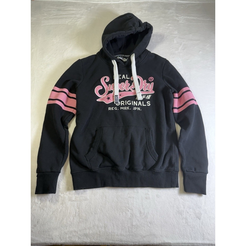 Super‎ dry Women's Sweatshirt With Pink Logo US 10
